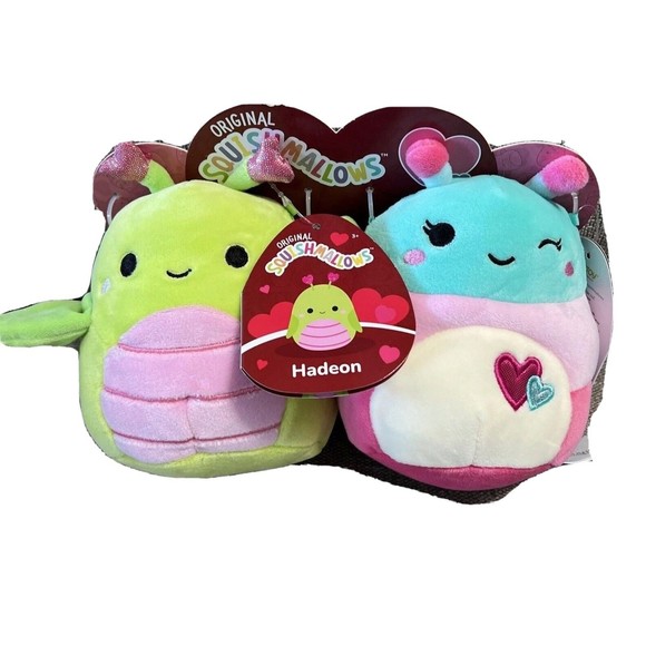 Kellytoy Toys Squishmallow 5 Hadeon Fluxie Butterfly Caterpillar